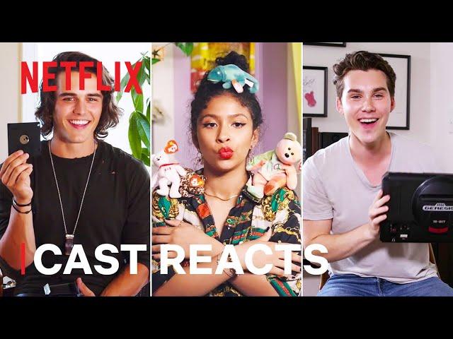 Guess the '90s Thing Challenge | Julie and the Phantoms Cast Reacts | Netflix After School