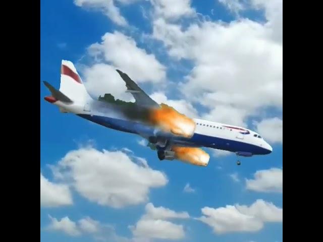 Aeroplane Crash ️️️# Aeroplane #Crash #malikkashifvlog