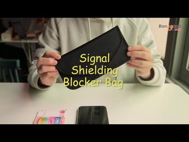 Cell Phone Anti Radiation RF Signal Shielding Blocker Bag Pouch Case For Xiaomi iPhone Samsung.