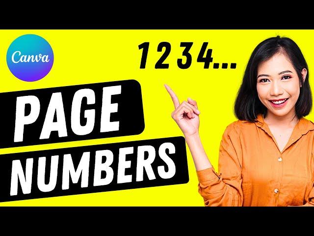 How to Add Page Numbers in Canva Like a Boss