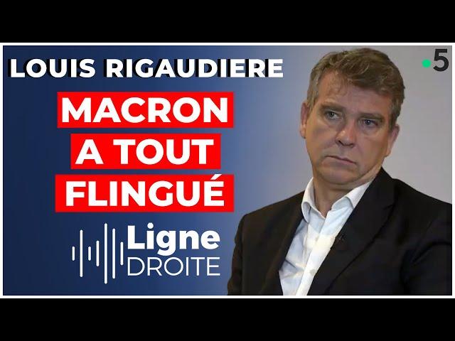 Un ancien ministre règle ses comptes avec Macron en pleine interview - Louis Rigaudière