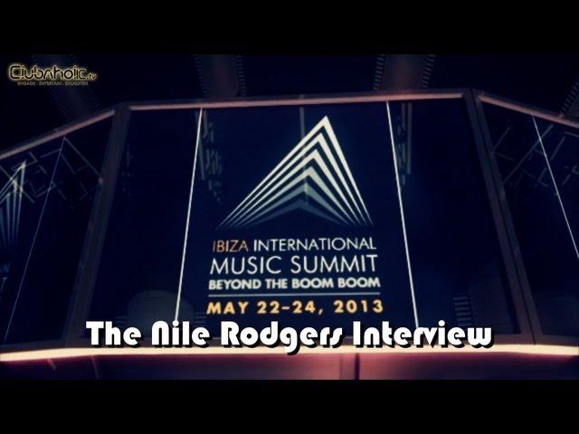 Nile Rodgers @ The International Music Summit, Ibiza 2013