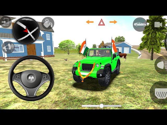 Dollar (Song) Modified Mahindra Green Thar || Indian Cars Simulator 3D || Android Gameplay Part 3