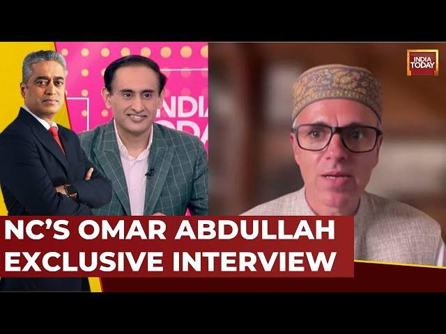 Omar Abdullah Exclusive With Rajdeep Sardesai & Rahul Kanwal On India Today | Will Omar Become CM?