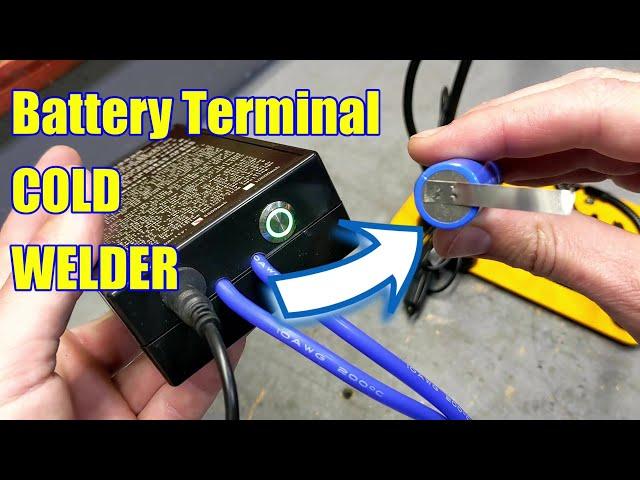 How to COLD WELD a BATTERY terminal - Most affordable Solution