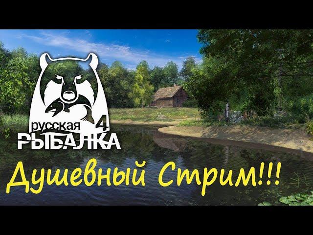 Русская рыбалка 4, Стрим. Ловим рыбу и общаемся! рр4стрим.