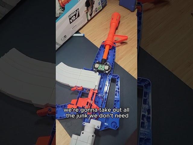 Nerf Fortnite Blue Shock Modification