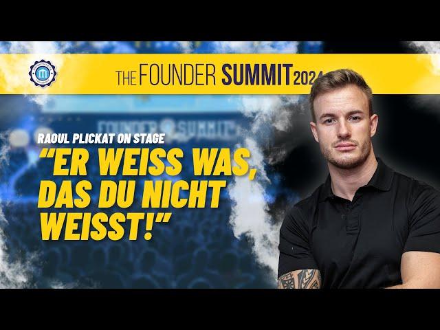 So baut Marketing Genie Raoul Plickat Marken auf! - Founder Summit 2024