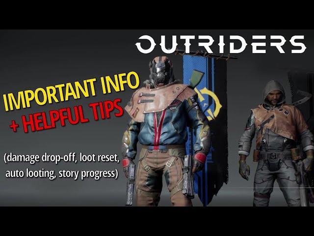 Helpful Information & Tips (Important Settings, Maximizing Loot, Combat Tips, etc) - Outriders