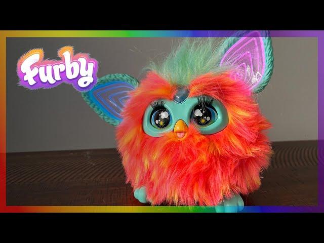 Furby 2023 Coral Plush (How Does It Work?)