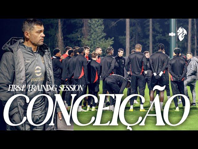 Conceição leads his first training session | Inside Milanello