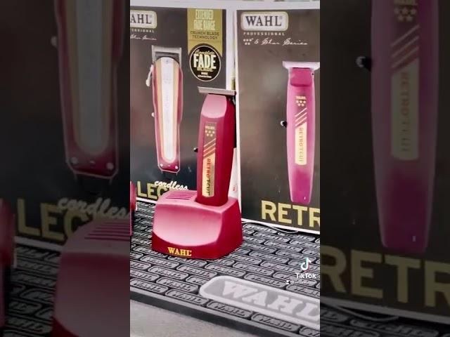 Wahl Cordless Legend & Retro T-Cut trimmer #professional #wahlpro #wahlclipper #wahl