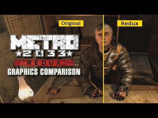 Metro 2033 Redux - Graphics Comparison