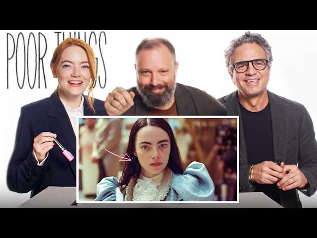 Emma Stone, Mark Ruffalo & Director Yorgos Lanthimos Break Down 'Poor Things' Scenes | Vanity Fair