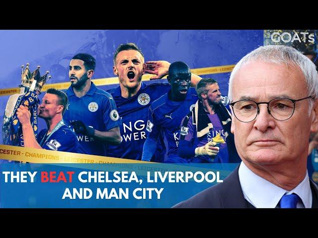 Leicester City was a 5,000-to-1 underdog, but they MADE it