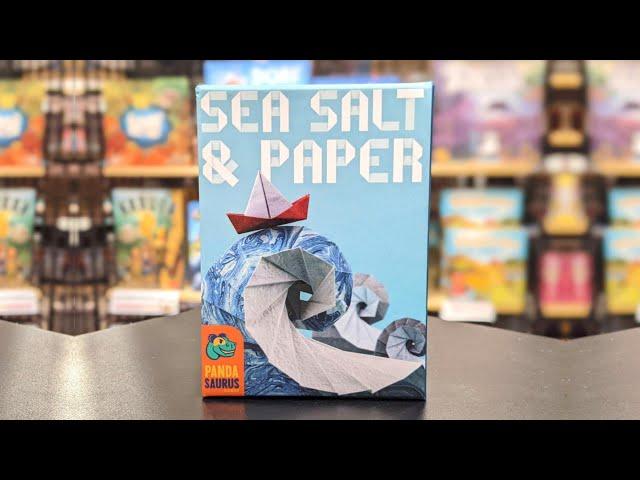 SEA SALT & PAPER | Full Playthrough, 4 Players