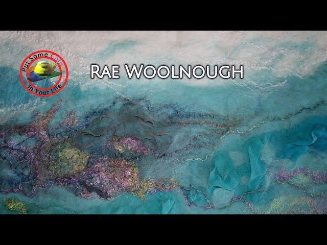 Art tips with Free Textile Art Lessons with Rae Woolnough on Colour In Your Life