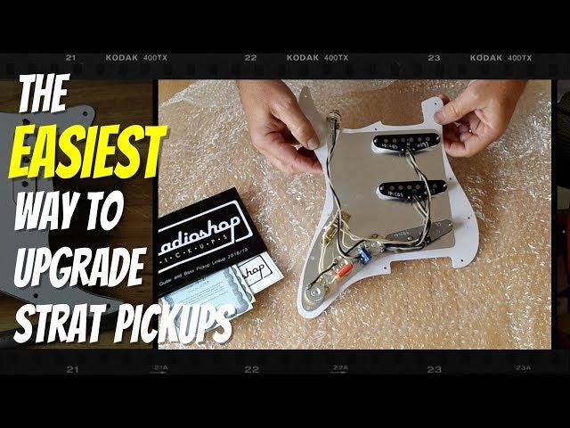 How to Upgrade Strat Pickups - Radioshop Pickups' 'Solderless Solution'