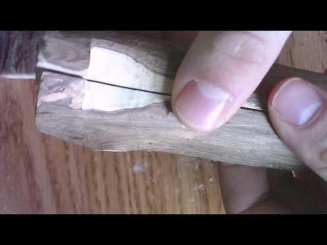 Making a Knife Handle out of Walnut Part 2