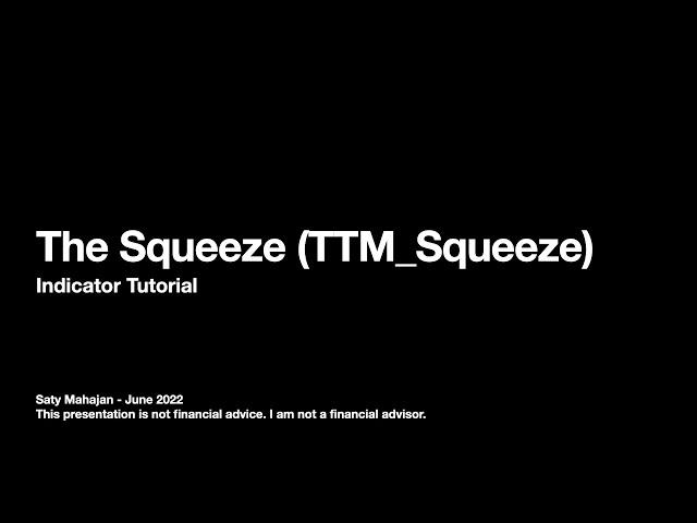 The Squeeze Indicator Tutorial for TTM_Squeeze and Squeeze Pro - My Favorite Swing Setup