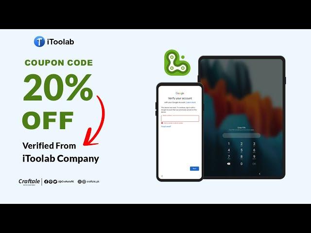 (20% OFF)  iToolab UnlockGo Android Coupon Code 2023 | CB9