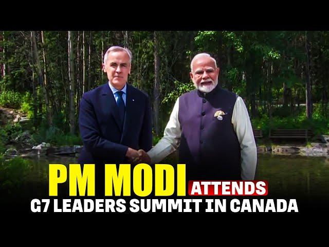 LIVE: G7 Leaders Summit in Canada | PM Narendra Modi arrives at Summit Venue in Kananaskis
