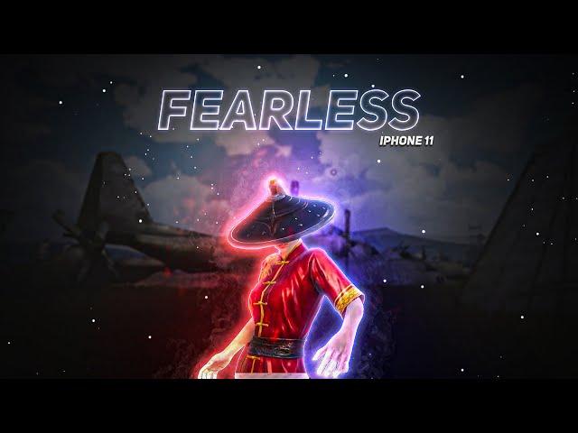 Fearless  | 4 Finger + Gyroscope | BGMI Montage