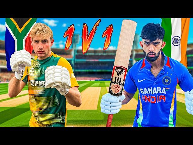 EPIC 1v1 CRICKET MATCH - India vs South Africa…