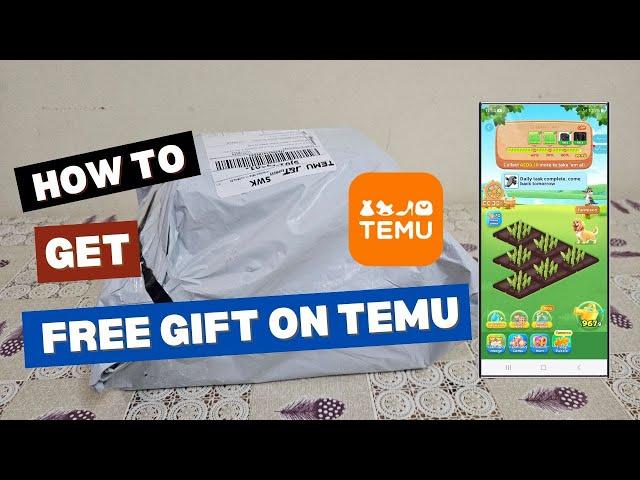 How to order on Temu with out using mobile app? How to Get Free Gift on Temu? #temuapp