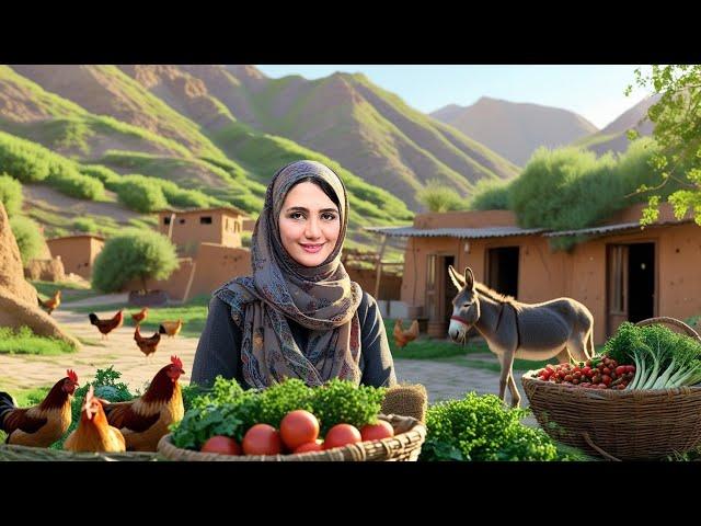Village Lifestyle Iran: Amazing Cooking & Donkey Riding