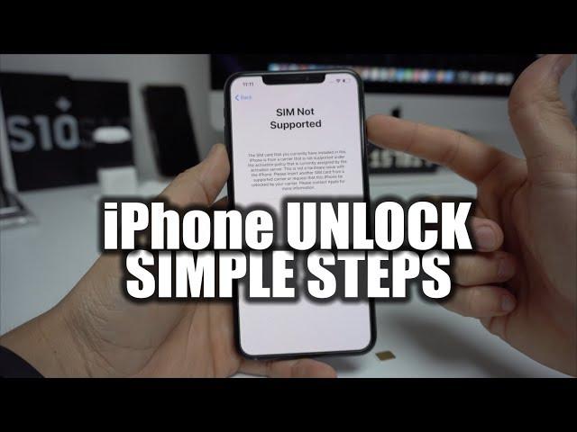 iPhone Unlock SIM Instructions - Simple Steps