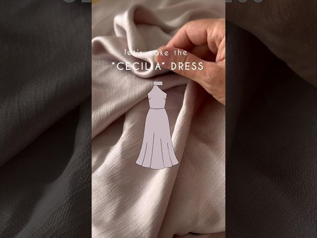 Let’s make the “CECILIA” dress  #sewingproject #sewing #sewinglove #sewingpattern #sewingtutorial