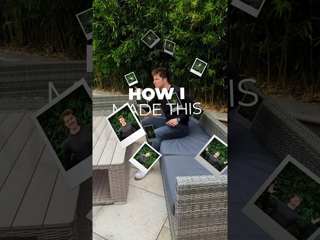 Floating Polaroid Tutorial #videoediting #editingtutorial #aftereffects #vfx