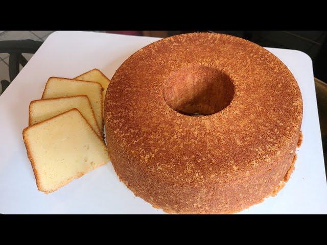 How to make a Butter "Plain" Pound cake with no icing.