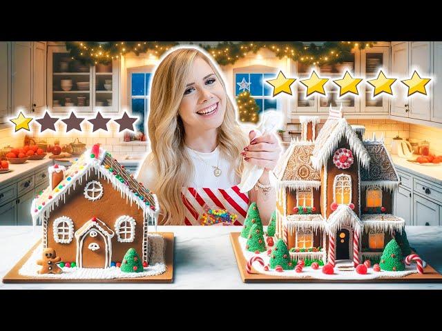 I ORDERED A 1 VS 5 STAR GINGERBREAD HOUSE!