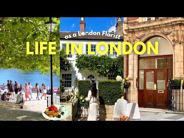 London Florist Vlog Richmond Day Out Fav Museums, Viral Camden Market food Fortnum New Cafe