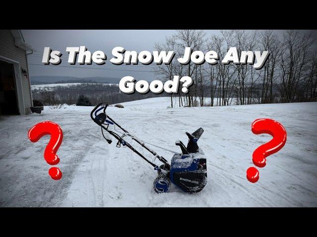 Snow Joe 22” 15-Amp LED Snow Blower Full Review