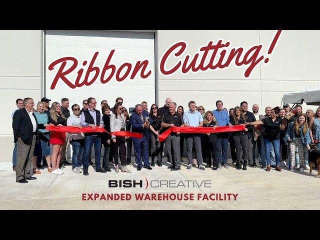 Bish Creative Ribbon Cutting Ceremony