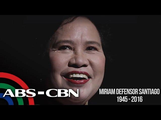 News Patrol: Senator Miriam Defensor-Santiago passes away at 71