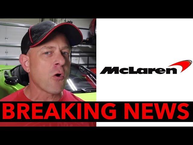 BREAKING: McLaren RESPONDS to Dragtimes INCIDENT…