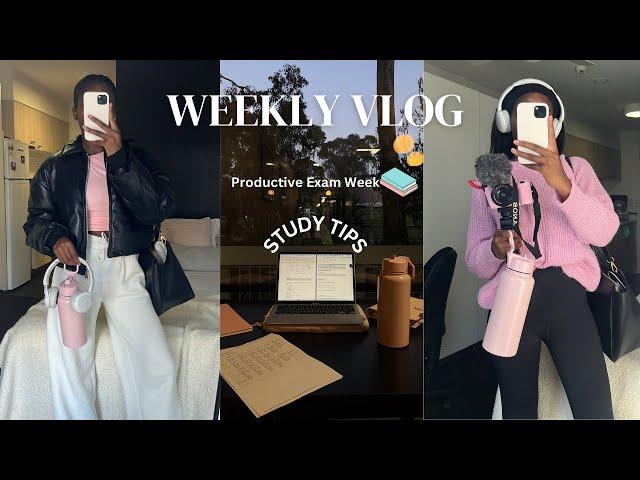 UNI VLOG | PRODUCTIVE STUDY TIPS FOR EXAM SEASON | ENGINEERING STUDENT VLOG AT DEAKIN UNIVERSITY