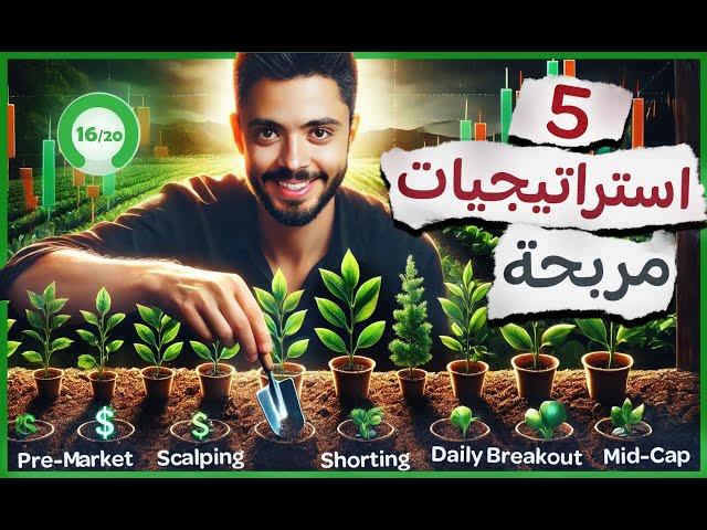 16/20 خطوات بناء استراتيجيات التداول الناجحة