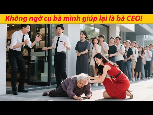 Lọ Lem vô tình cứu một bà cụ bị ngã, không ngờ đó là bà của CEO. CEO lập tức cưới cô về làm vợ!