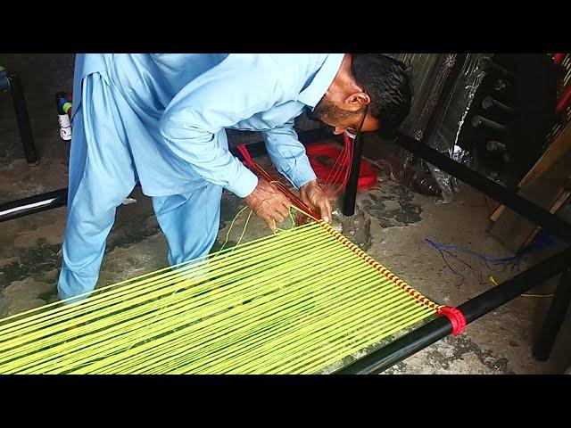 Khat Bunai | Cot Making | Rope Bed | Charpai Banane ka Tarika