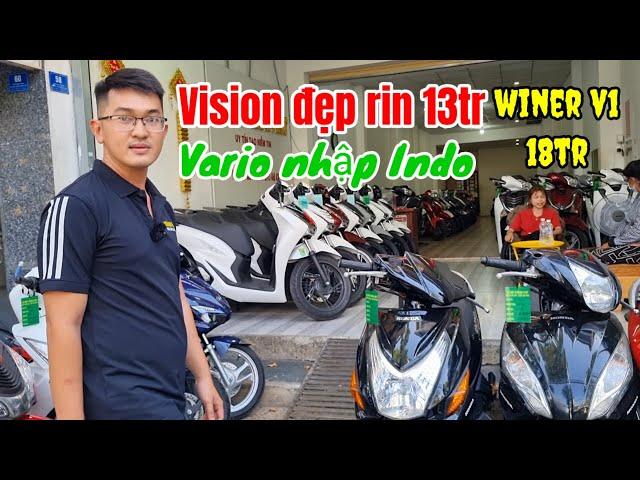 Gặp đúng trùm xe lướt Biên Hoà AB Vision SH Vario nhập Indo Vespa với chiêu thức bán hàng đỉnh cao