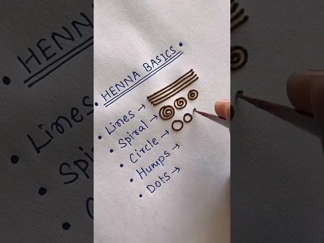 Basic henna for beginners