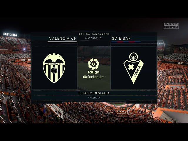  Valencia vs Eibar  | La Liga (16/05/2021) | Fifa 21