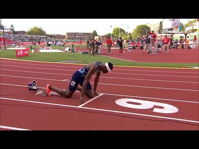 Men's 400m Hurdles Prelims Heat 2 - USA 2021 Track & Field Olympic Trials