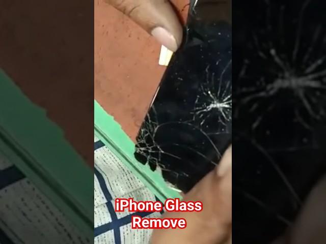 iPhone Glass Remove #reels #tech #shorts #viral #iphone #glass #remove