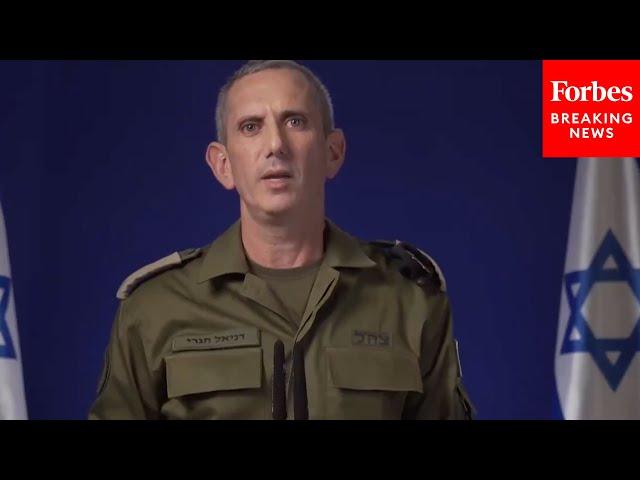 JUST IN: IDF Spox Says 'Our Mission Is Not Over' To Rescue Hostages After Death Of Yahya Sinwar